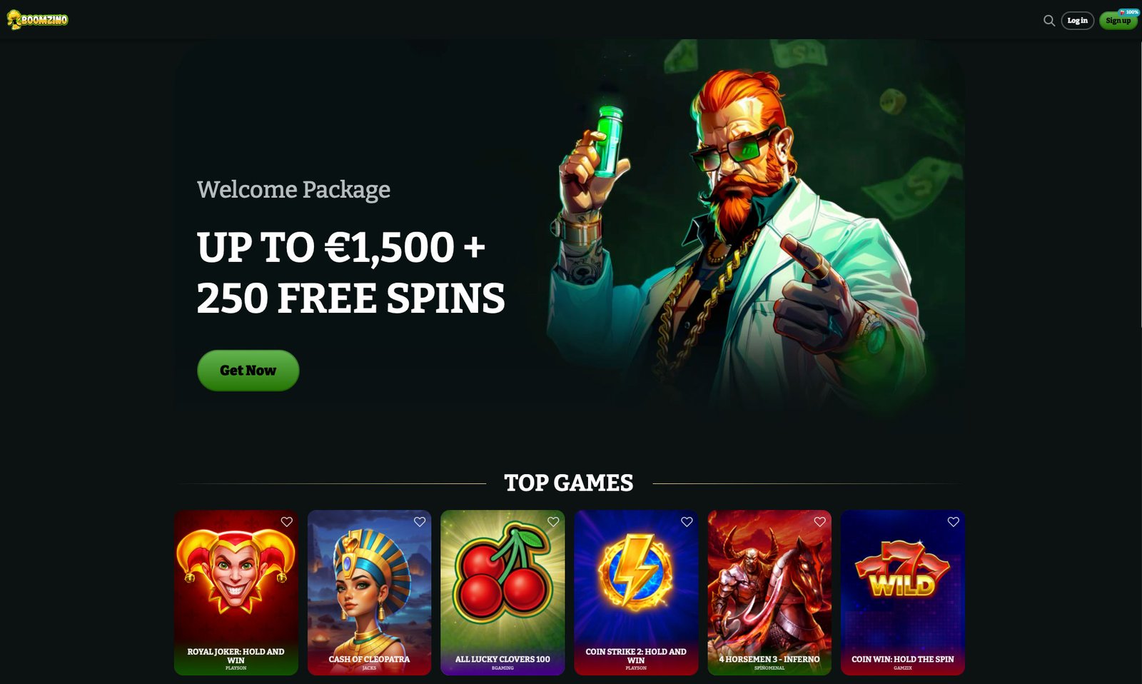 boomzino casino bonus