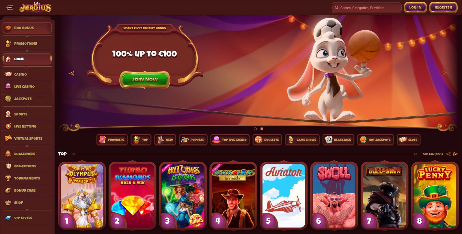 magius casino review